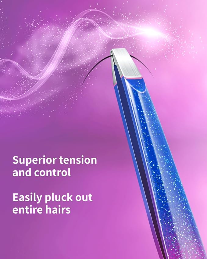 MORGLES Eyebrow Tweezers for Women and Nail Clipper Set - Image 2