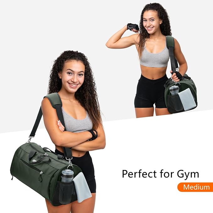 TOPDesign Gym Bag for Women & Men, Unisex Duffel Bag - Image 3