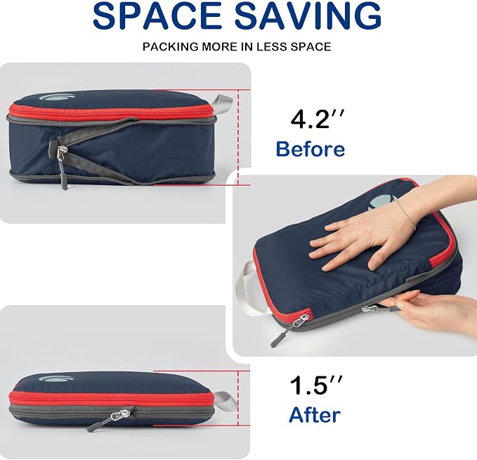 Cipway Compression Packing Cubes, Ultralight Luggage Organizer Bags, Travel - Image 3