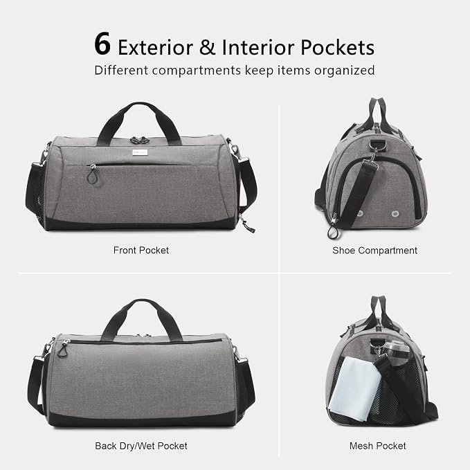 TOPDesign Gym Bag for Women, Duffel Bag - Image 4