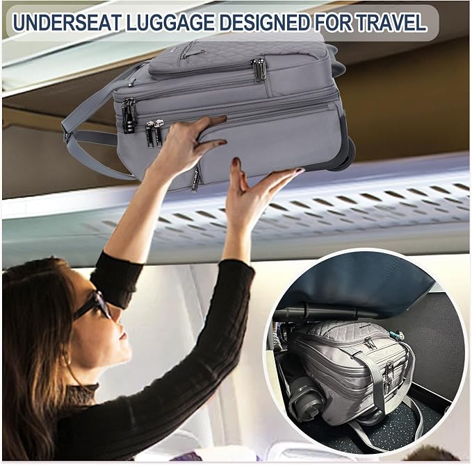 EMPSIGN Underseat Carry On Wheeled - Image 6