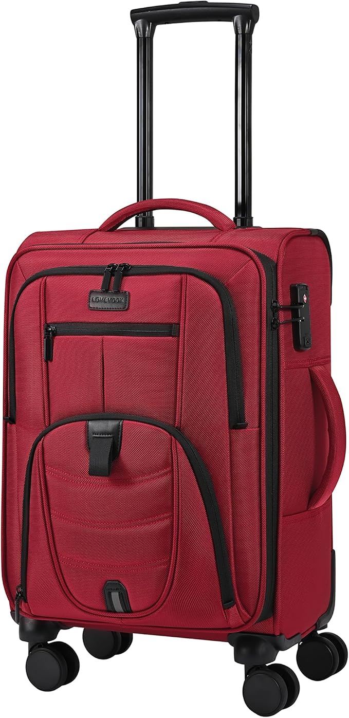 LOVEVOOK Carry On Luggage Airline Approved, Suitcases - Image 2