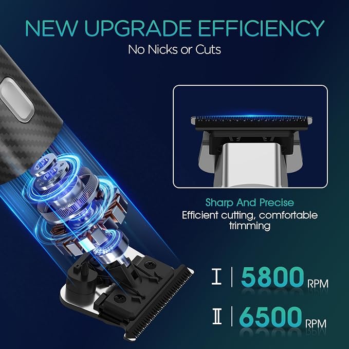 VOYOR Body Hair Trimmer for Men, Electric Razor, Versatile Groin & Body Trimmer - Image 3