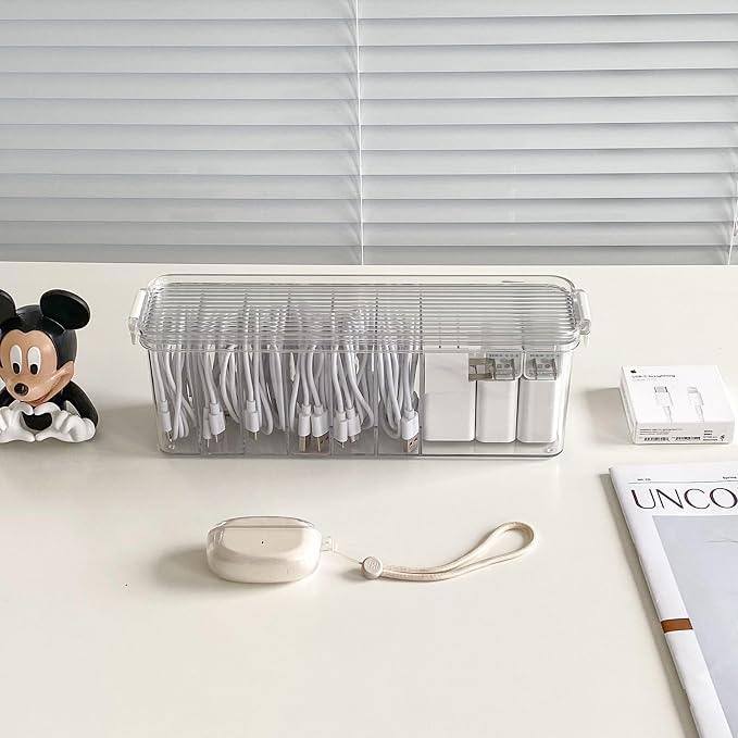 Yesesion 2 Pack Cord Organizer Box - Image 9