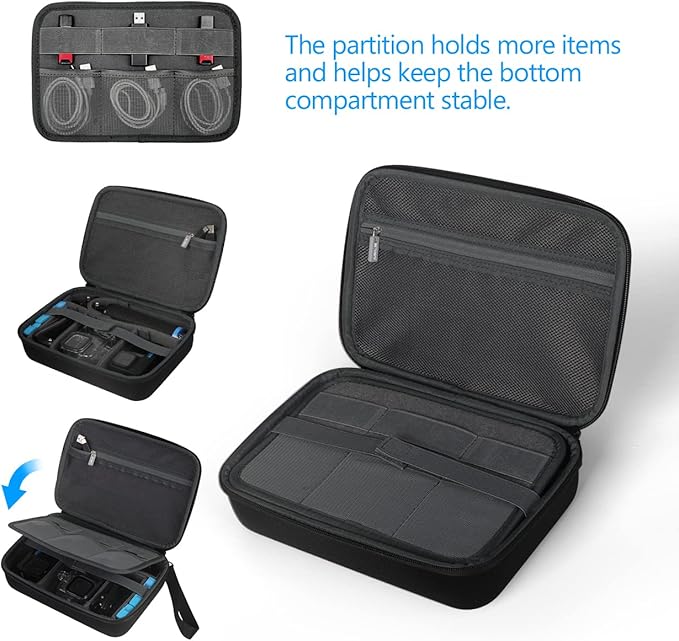 JSVER Hard Case for GoPro Cameras Carrying Case For Gopro Hero - Image 2