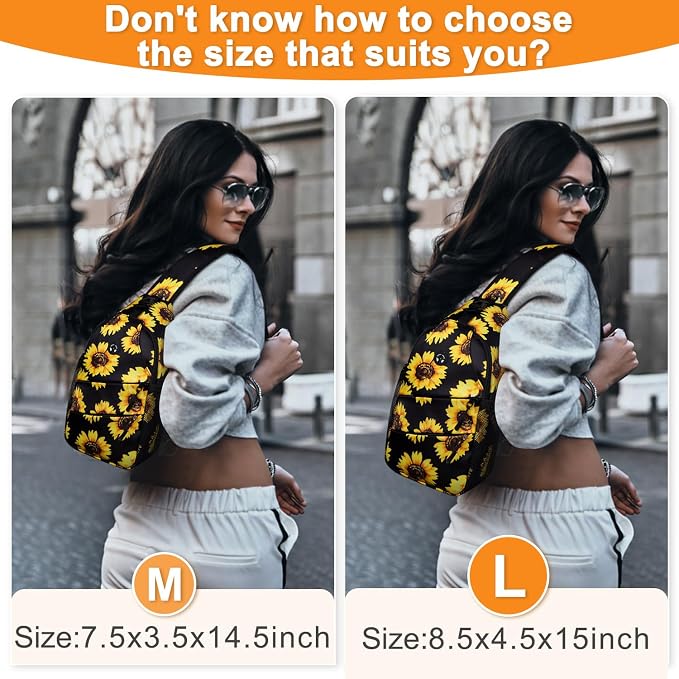 Crossbody Bags for Women Men Trendy Sling Bag Bakpack Casual Chest Bag - Image 6