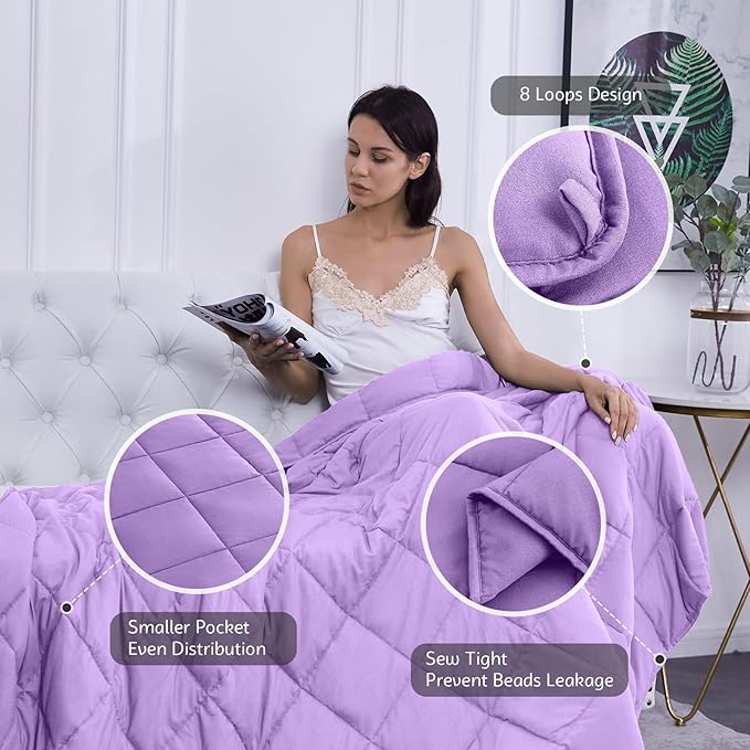 L'AGRATY Weighted Blanket - Image 4