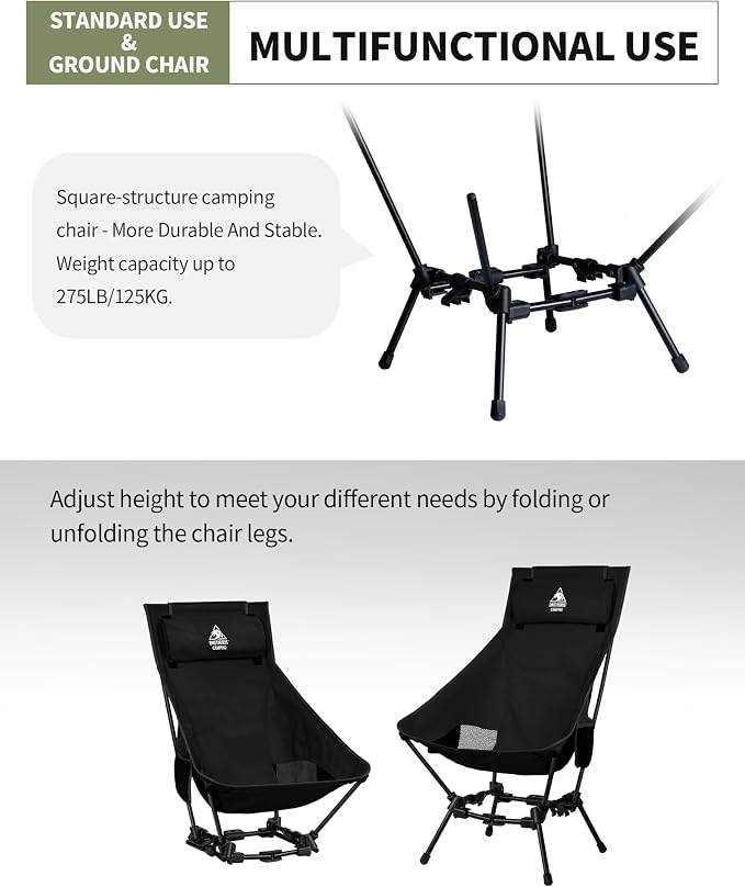 OneTigris Dragonhide Oversized Camping Chair - Image 5