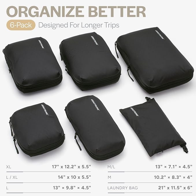 Aerotrunk Ultralight Compression Packing Cubes - Image 3