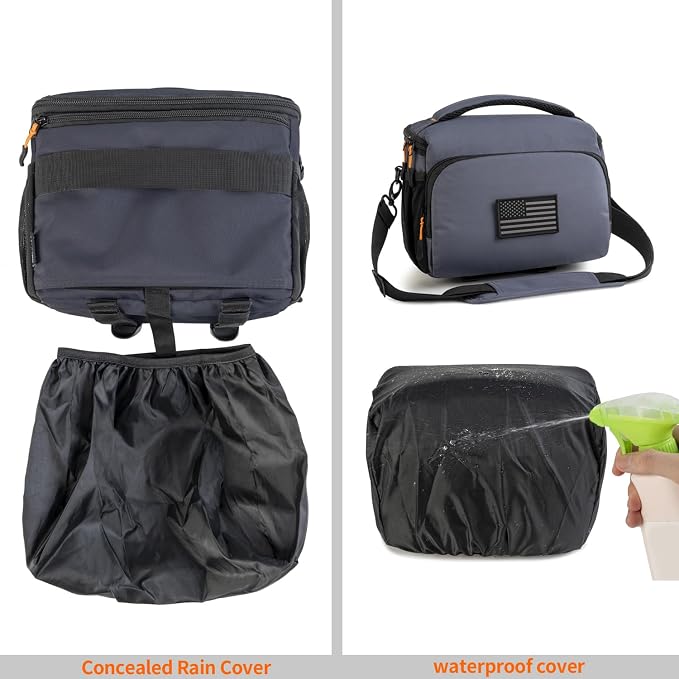 Camera Bag, Protective Covers Photography Shoulder Bag Compatible - Image 5