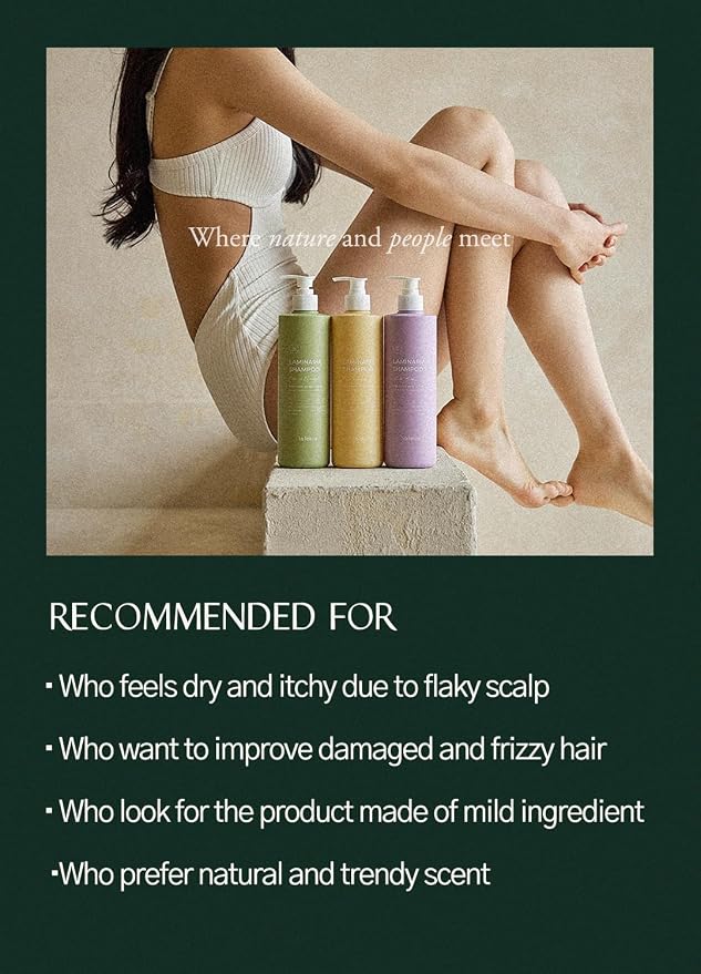 laferme Laminaria Shampoo with Organic Ingredient, Korean Clarifying Shampoo - Image 7