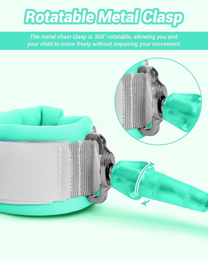 Dr.meter Anti Lost Wrist Link, 2 Pack Toddler Safety Leash - Image 6