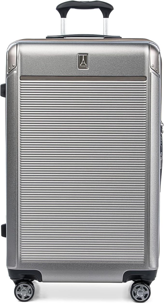 Travelpro Platinum Elite Hardside Expandable Checked Luggage, 8 Wheel Spinner by Travelpro