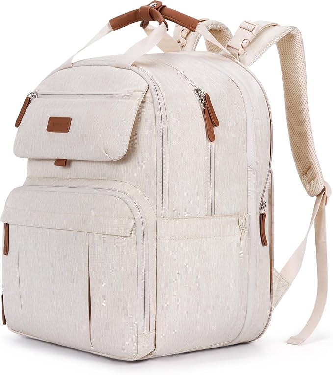 mommore Diaper Bag Backpack, Large Diaper Bag Expandable by mommore