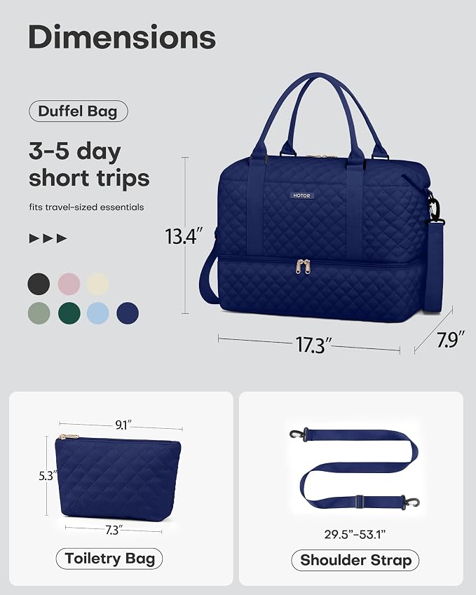 HOTOR Travel Duffel Bag - Image 3