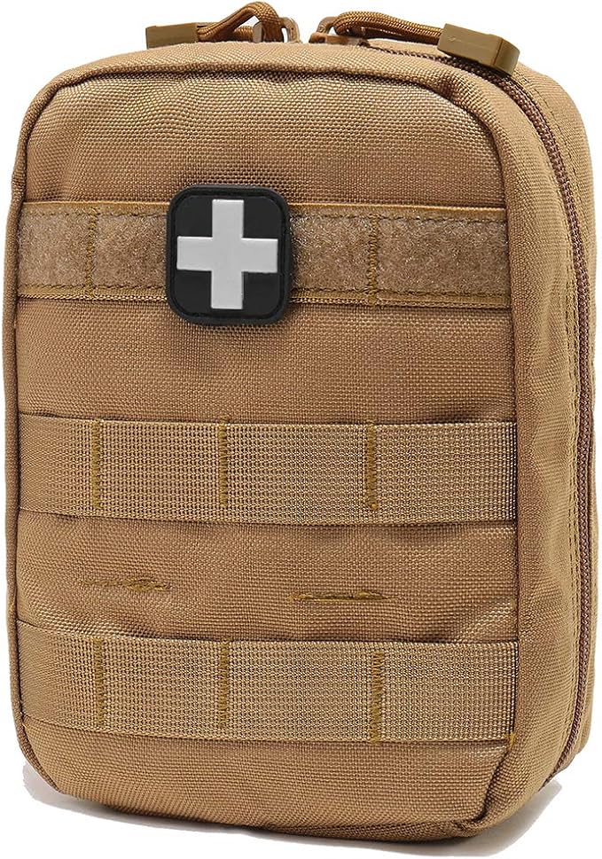 EMT Pouch MOLLE Ifak Pouch Tactical MOLLE Medical First Aid Kit Utility Pouch by Carlebben