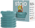 STOJO Collapsible Sandwich Box – 24oz, Reusable Food Storage Container by stojo