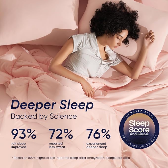 Dream Valley® Outlast® Deepsleep Cooling Comforter, Throw Size, NASA-Grade - Image 2