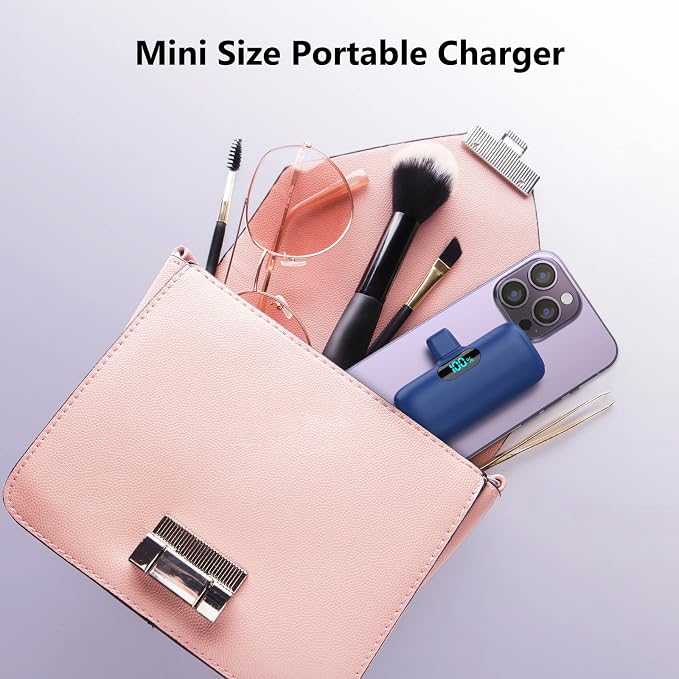 Mini Portable Charger 5000mAh Power Bank, 3A PD USB C Cell Phone Portable Power - Image 7