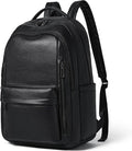 30L Business Laptop Backpack for Women Men, Travel Work Backpack Purse Faux by LATMAP