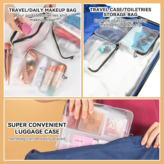 Qbily Clear Leak Proof Travel Bags - Image 5