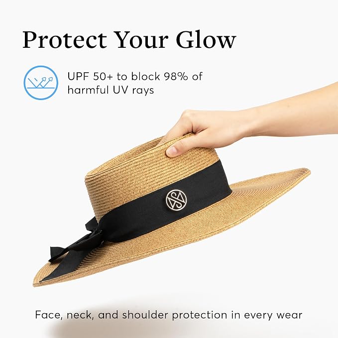 Wide Brim Sun Hat – UPF 50 Sun Protection Hat, Lightweight & Adjustable Hat - Image 4