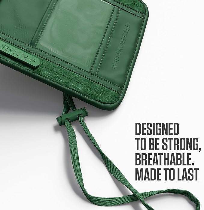 VENTURE 4TH Passport Holder Neck Wallet - Image 4