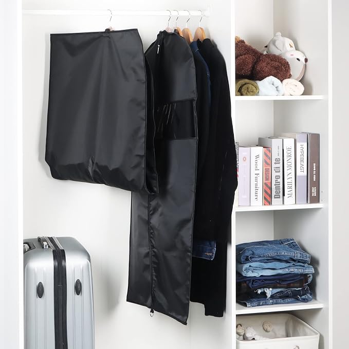 Univivi Garment Bag Suit Bag for Storage and Travel 43 inch, Washable Suit - Image 5