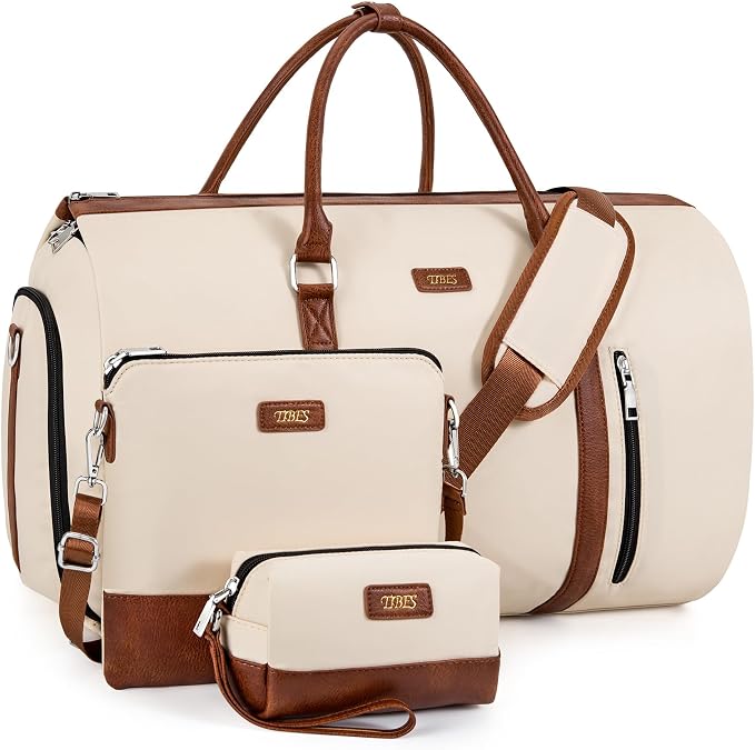 Convertible Garment Duffel Bags by TIBES