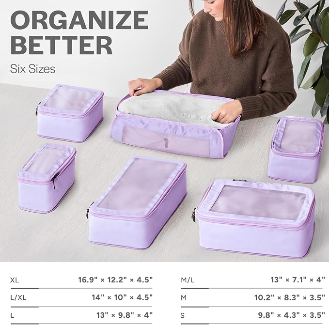 Compression Packing Cubes for Travel - Image 3