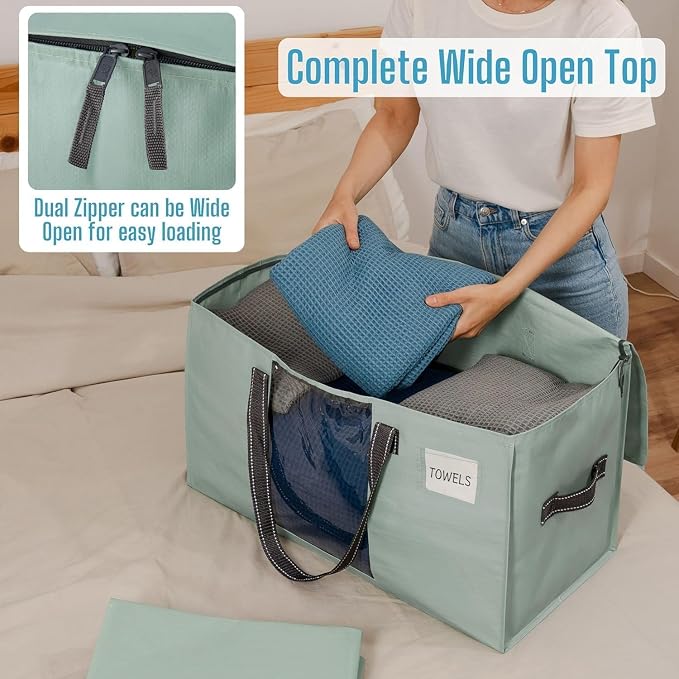 VENO 8 Pack Moving Bags, Comforter and Blanket Storage Bags - Image 5
