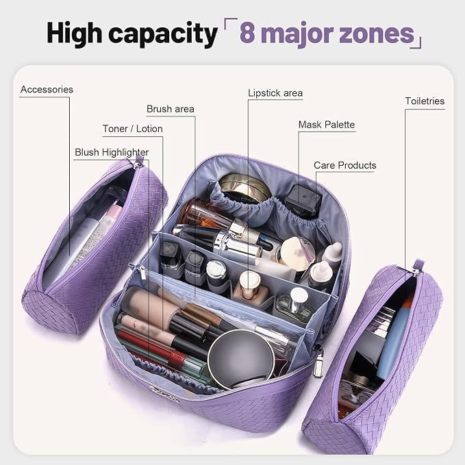 BOYATU Travel Makeup Bag Cosmetic Bags - Image 4