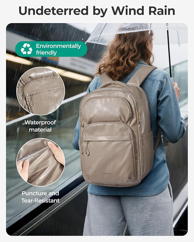 BAGSMART 30L Travel Backpack, 15.6 Inch Carry On Backpack Flight Approved - Image 5
