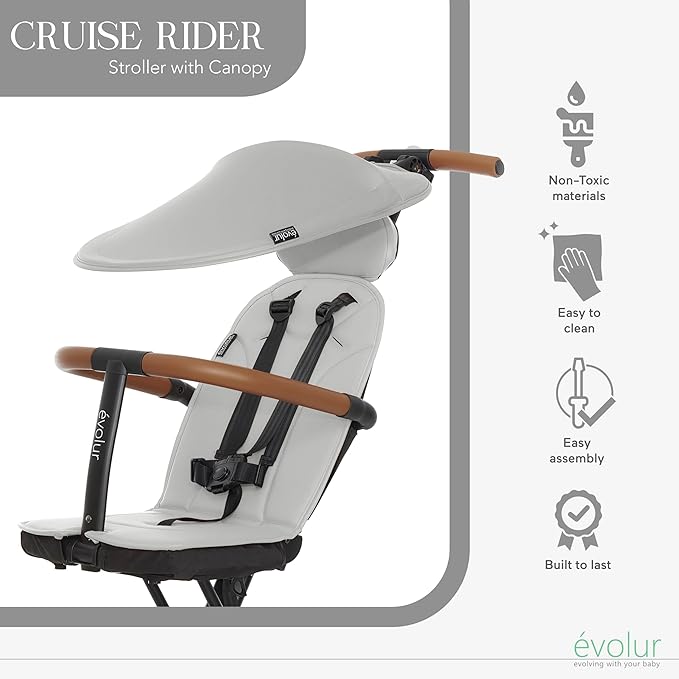 Evolur Cruise Rider Stroller - Image 4