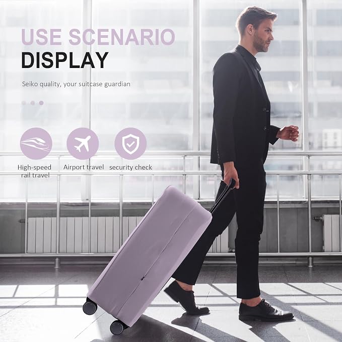 Travel Luggage Cover Suitcase Protector Scratch-Resistant Fit 19-31 Inch - Image 7
