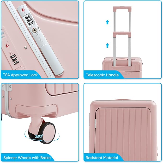 20 Inch Ride on Luggage With Seat - Image 5