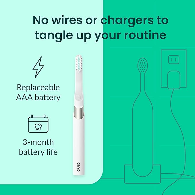 Quip Metal Sonic Toothbrush, Electric Toothbrush - Image 4