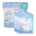 YUNI Beauty Large Body Wipes Super Soft Moist Showerless that Cleanse & by YUNIBeauty