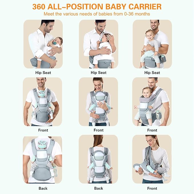 Baby Carrier Ergonomic Infant Carrier - Image 5