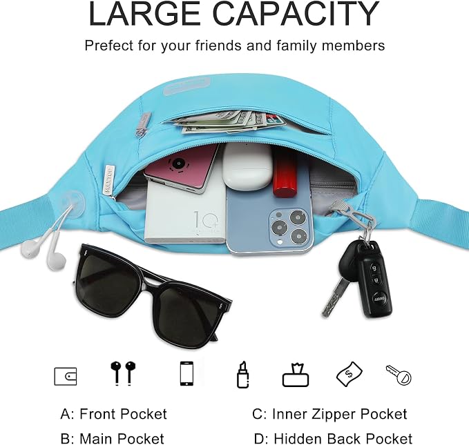 MAXTOP Large Crossbody Fanny Pack - Image 3