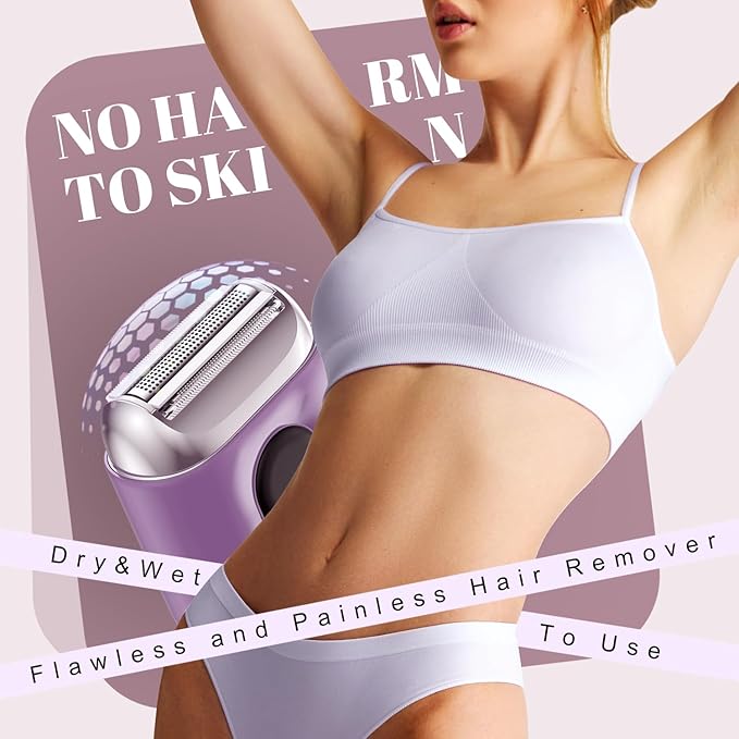 Cordless Electric Shaver for Women: Mini Electric Razors - Image 3