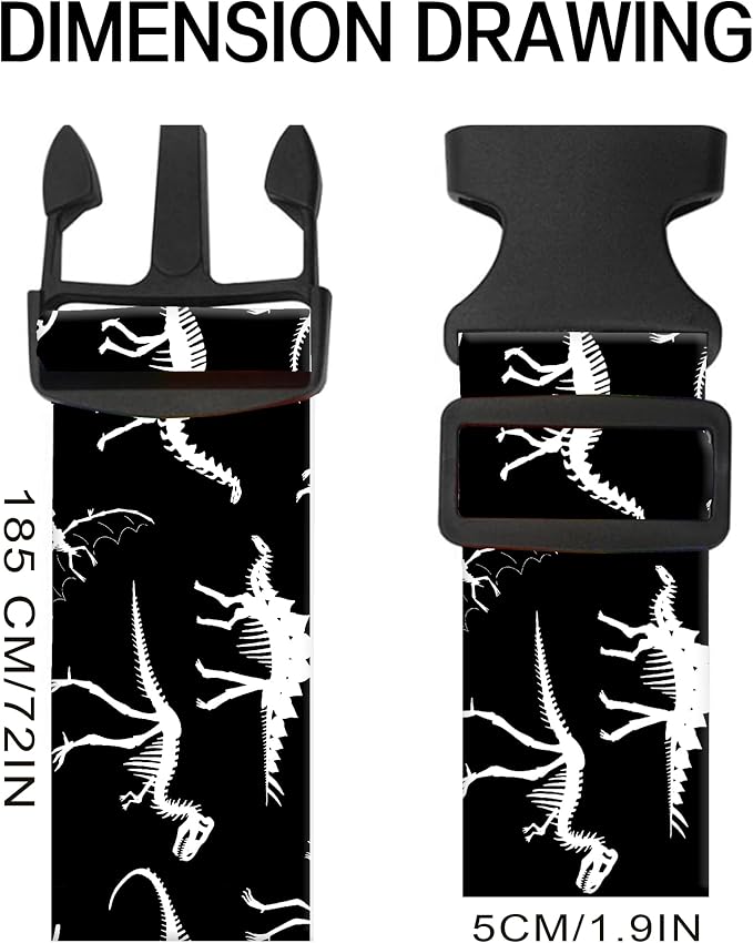 Luggage Straps for Suitcases, Adjustable Travel Belt, Durable Wide Luggage Strap - Image 2