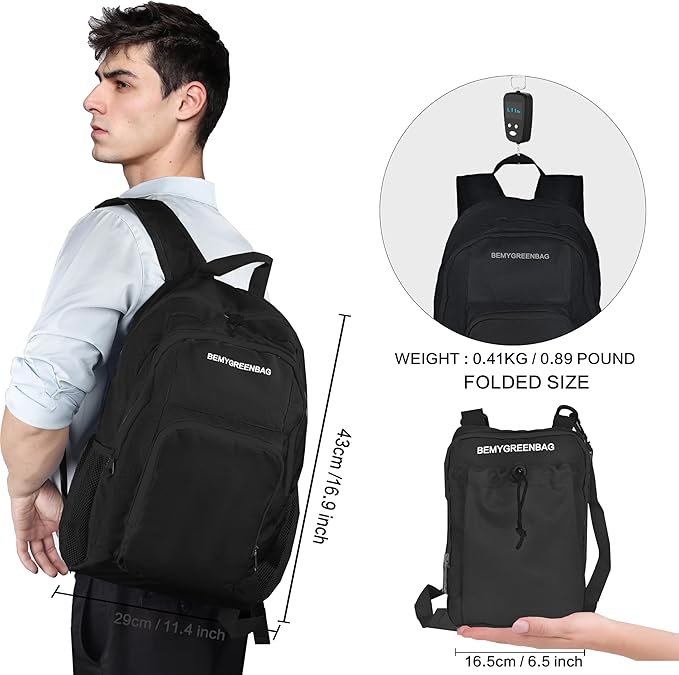 35L Foldable Waterproof Backpack - Image 5