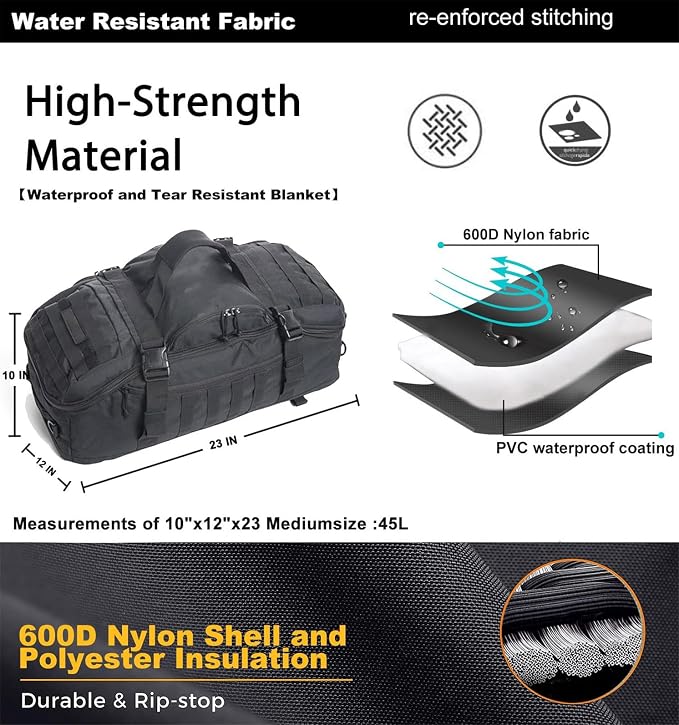 Gym Bag Duffle Bags Backpack - Image 6