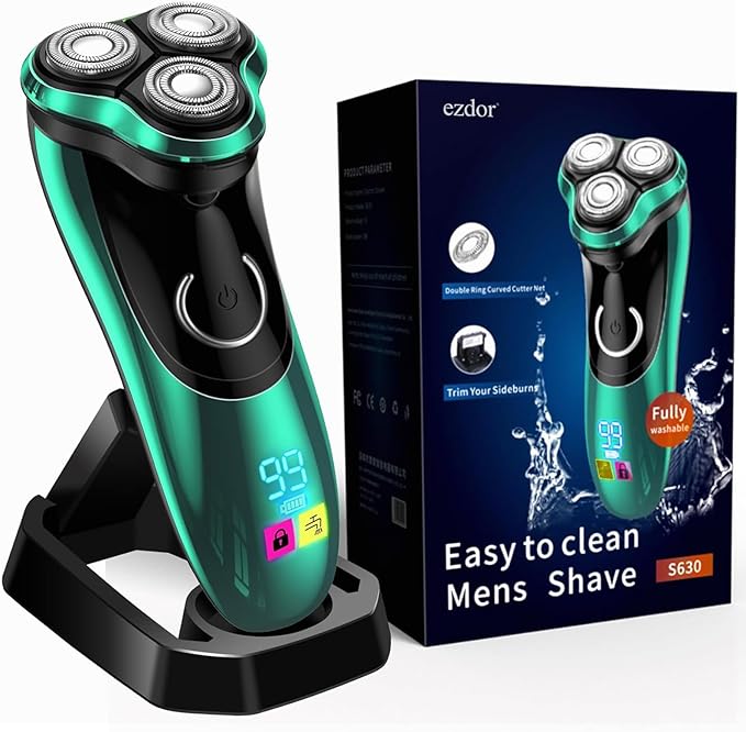 Electric Razor for Men, Rechargeable Shaver by Unknown