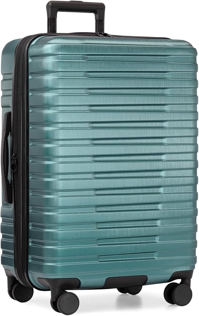 U.S. Traveler Boren Polycarbonate Hardside Rugged Travel Suitcase Luggage by USTraveler