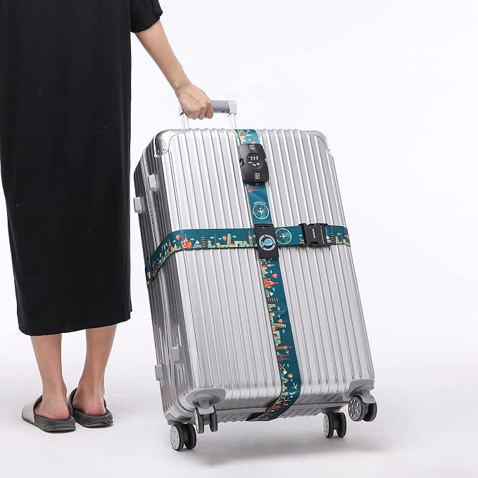 Travelkin Luggage Straps TSA Approved - Image 2