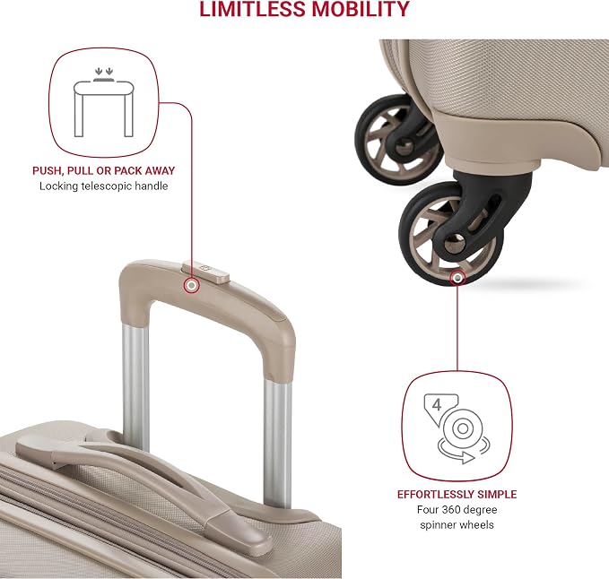SwissGear 7366 Hardside Expandable Luggage - Image 2