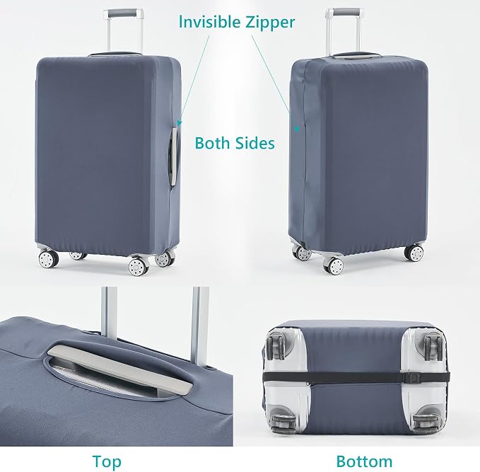 Travelkin Luggage Covers For Suitcase Tsa Approved, Suitcase Cover Protector - Image 2