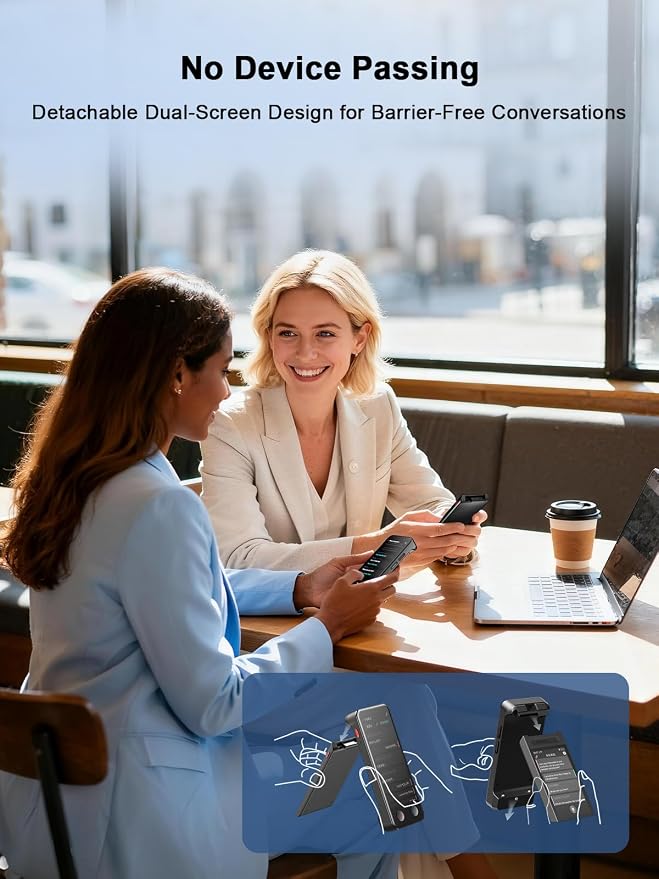 iTour Detachable Language Translator Device, Upgraded Instant Voice Translator - Image 3